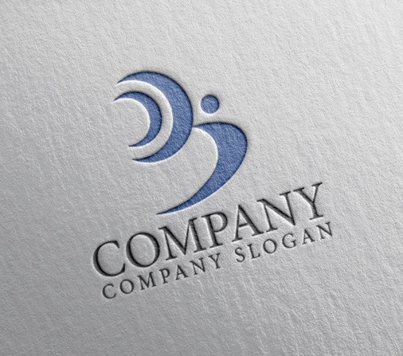 画像2: 人・曲線・輪・B・ロゴ・マークデザイン1222 (2)