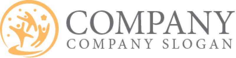 画像7: 人・曲線・輪・星・グループ・ロゴ・マークデザイン1230 (7)