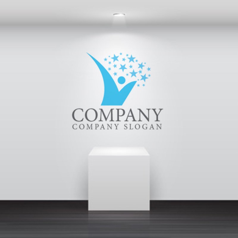 画像5: 人・星・夢・希望・ロゴ・マークデザイン1231 (5)