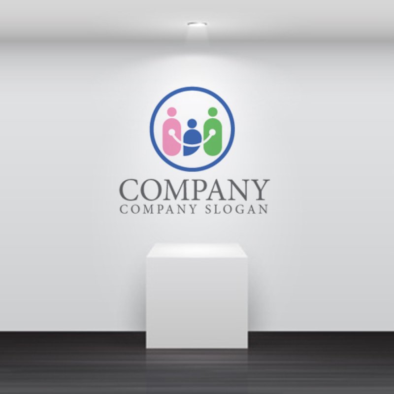 画像5: 人・輪・つながり・ロゴ・マークデザイン1239 (5)