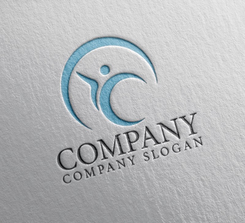 画像2: 人・輪・C・アルファベット・ロゴ・マークデザイン1241 (2)