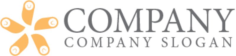 画像7: 人・花・顔・星・グループ・ロゴ・マークデザイン1244 (7)