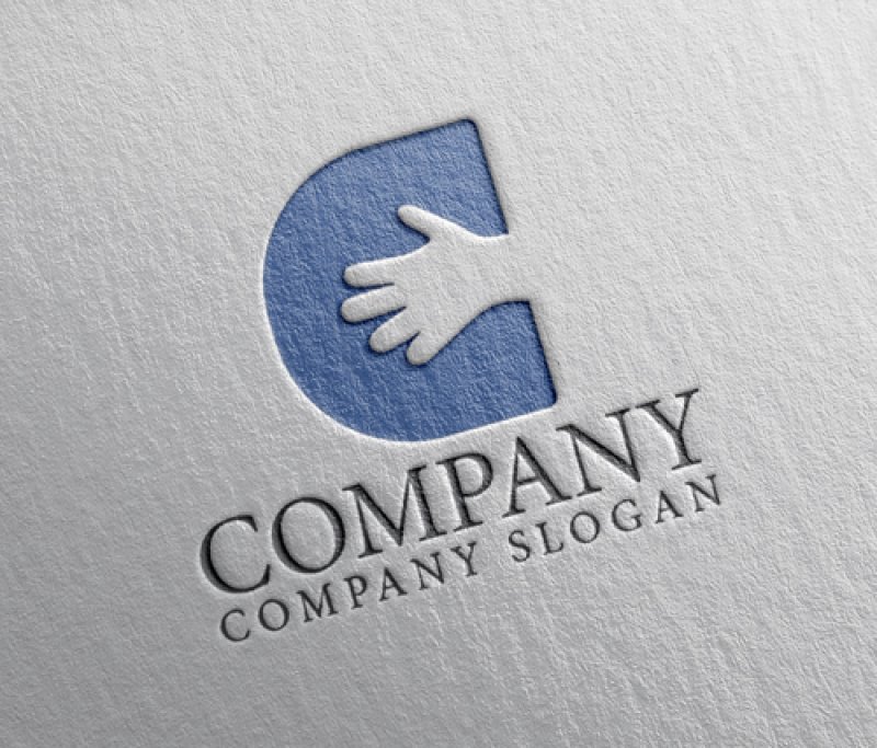 画像2: 人・C・手・アルファベット・ロゴ・マークデザイン1245 (2)