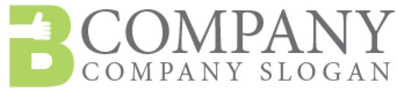 画像7: 人・手・good・B・アルファベット・ロゴ・マークデザイン1246 (7)