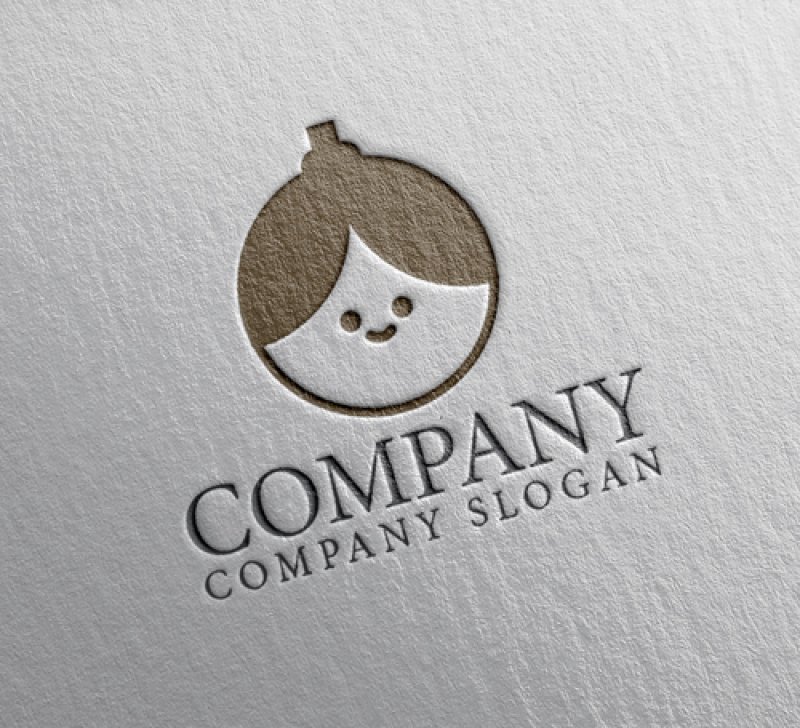 画像2: 人・どんぐり・顔・栗・ロゴ・マークデザイン1248 (2)