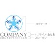 画像10: 人・輪・結晶・集合・ロゴ・マークデザイン1249