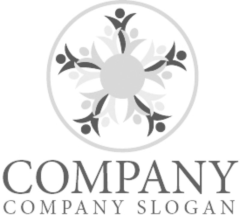 画像6: 人・輪・結晶・集合・ロゴ・マークデザイン1249 (6)