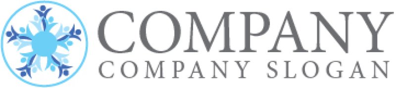 画像7: 人・輪・結晶・集合・ロゴ・マークデザイン1249 (7)