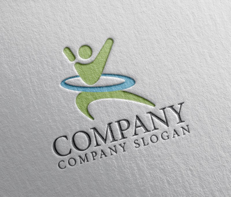 画像2: 人・輪・喜び・ロゴ・マークデザイン1256 (2)