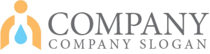 画像7: 人・水・水滴・ロゴ・マークデザイン1269 (7)