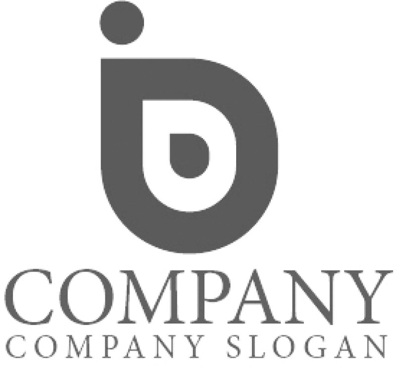 画像6: 人・D・水滴・アルファベット・ロゴ・マークデザイン1273 (6)