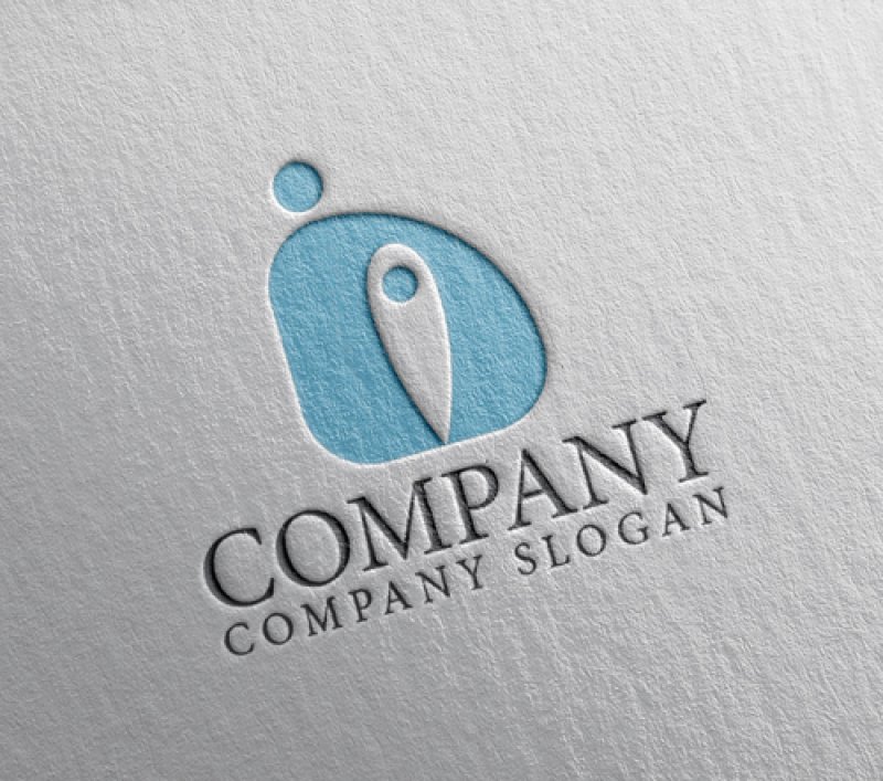 画像2: 人・D・アルファベット・ロゴ・マークデザイン1276 (2)