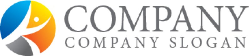 画像7: 人・K・グラデーション・曲線・ロゴ・マークデザイン1283 (7)