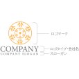 画像10: 人・輪・連続・アルファベット・ロゴ・マークデザイン1285