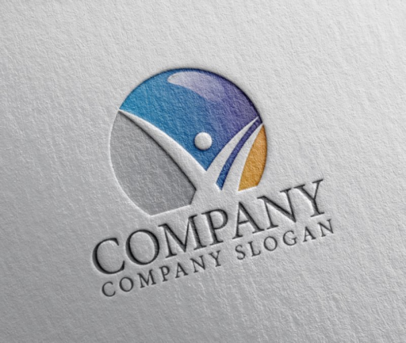 画像2: 人・輪・曲線・ロゴ・マークデザイン1289 (2)