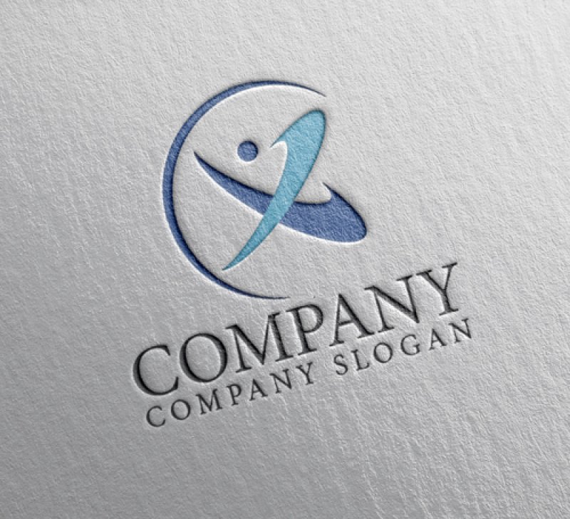 画像2: 人・輪・曲線・ロゴ・マークデザイン1292 (2)