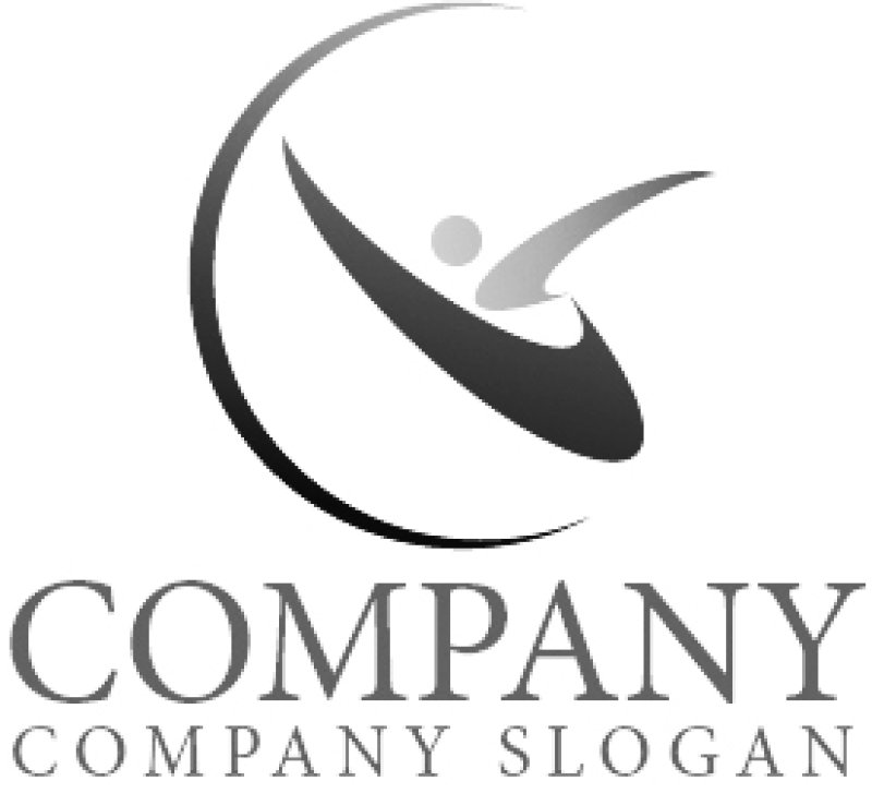 画像6: 人・輪・曲線・サッカー・ロゴ・マークデザイン1293 (6)