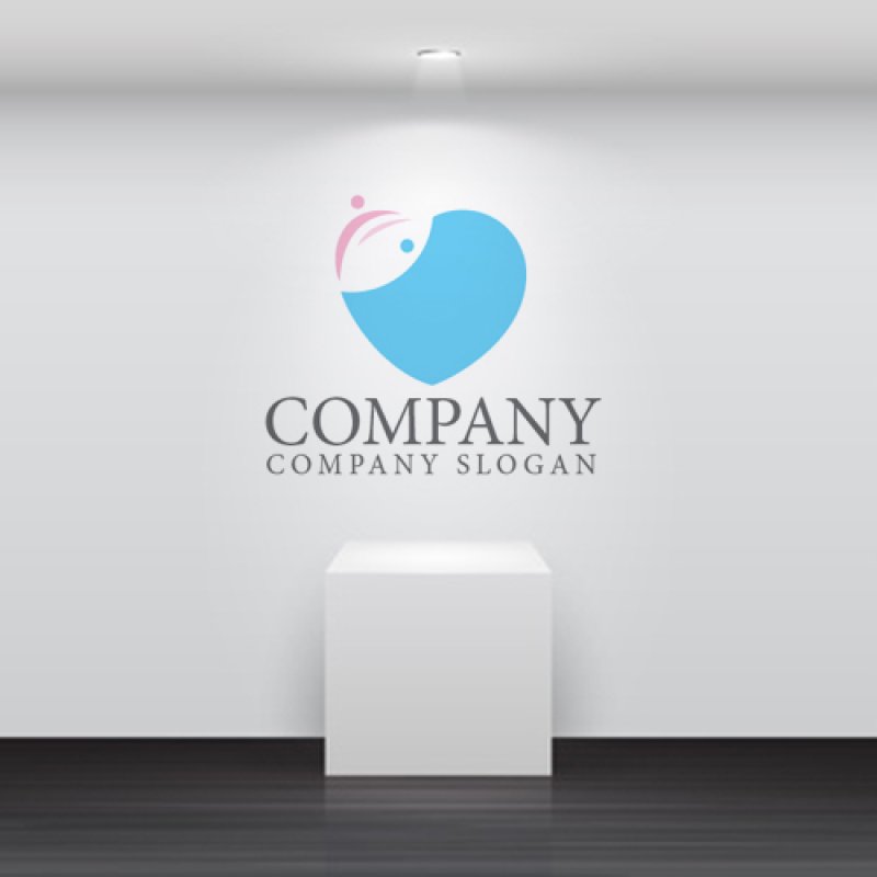 画像5: 人・ハート・分かち合い・ロゴ・マークデザイン1296 (5)