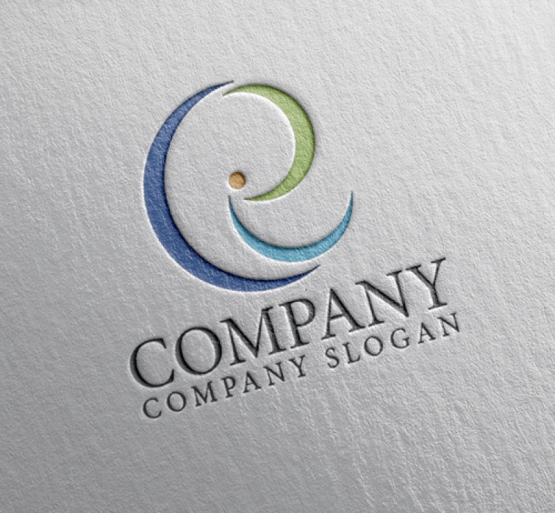 画像2: 人・R・曲線・輪・ロゴ・マークデザイン1304 (2)