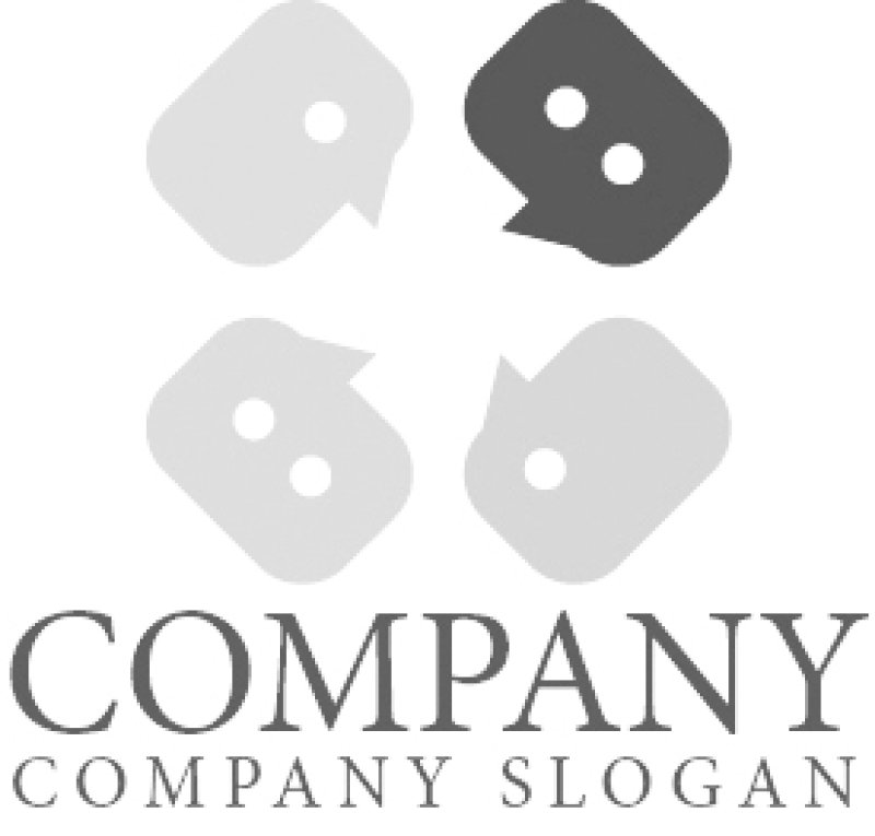 画像6: 人・吹き出し・集合・顔・ロゴ・マークデザイン1310 (6)