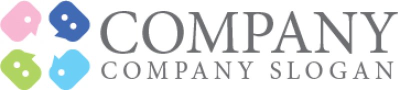 画像7: 人・吹き出し・集合・顔・ロゴ・マークデザイン1310 (7)