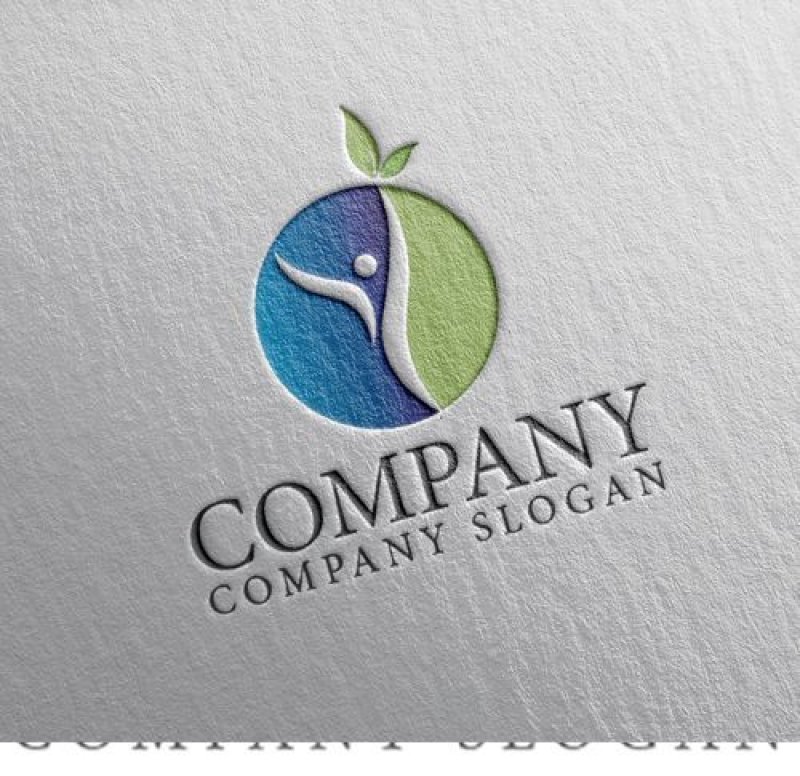 画像2: 人・曲線・Y・輪・葉・グラデーション・ロゴ・マークデザイン1314 (2)