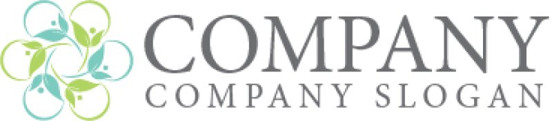 画像7: 人・輪・花・葉・ロゴ・マークデザイン1316 (7)