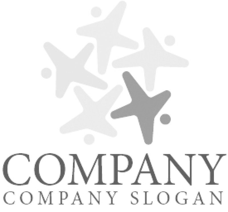 画像6: 人・星・集合・虹色・ロゴ・マークデザイン1321 (6)