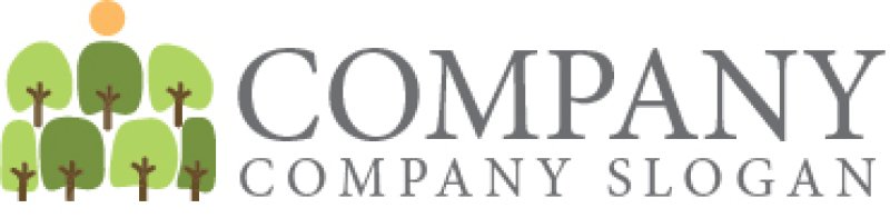 画像7: 人・木・太陽・森・ロゴ・マークデザイン1323 (7)