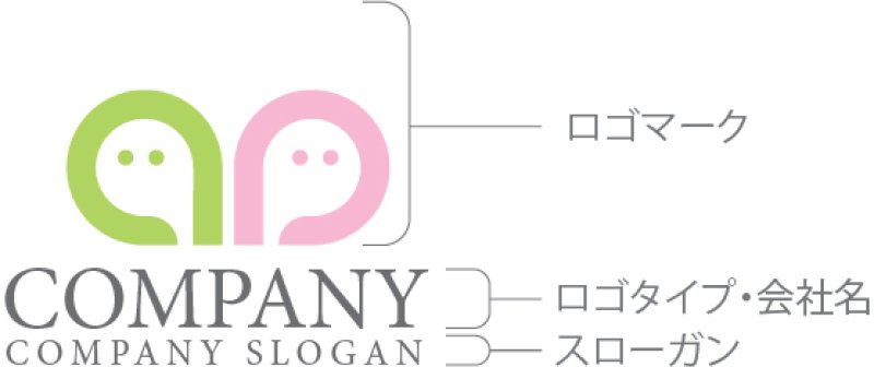 画像10: 人・輪・ペア・ロゴ・マークデザイン1327 (10)