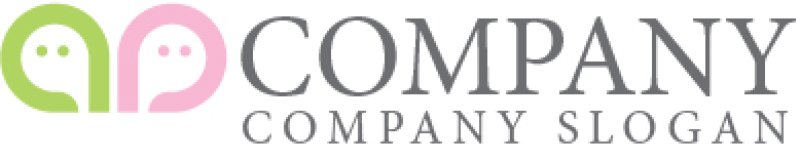 画像7: 人・輪・ペア・ロゴ・マークデザイン1327 (7)