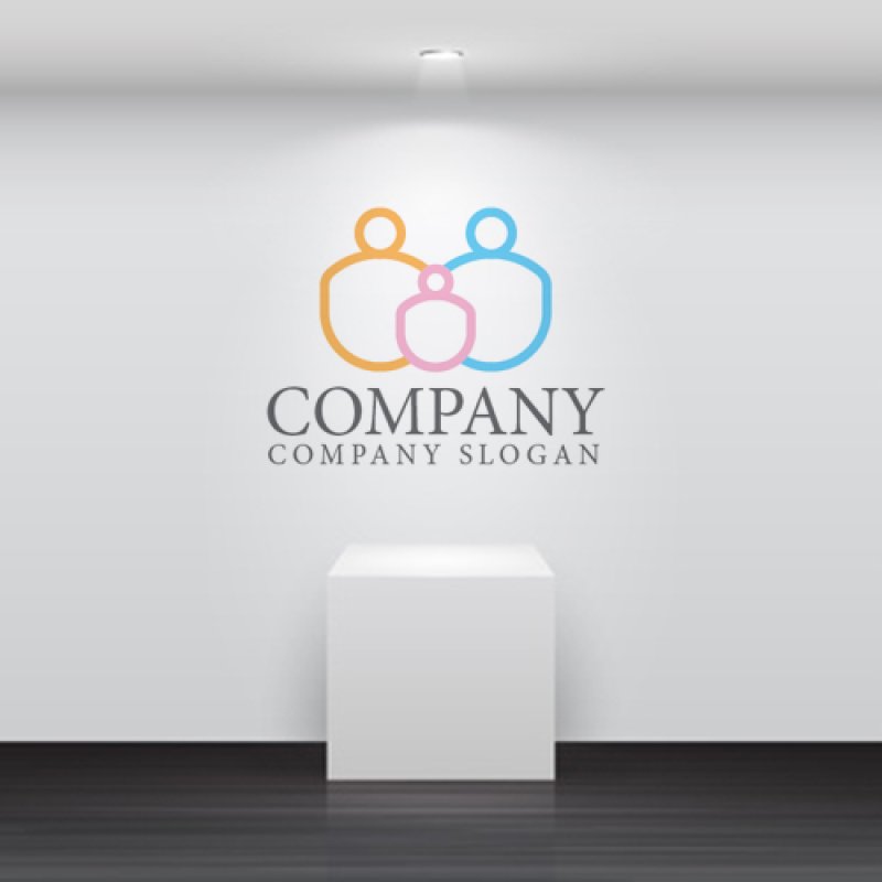 画像5: 人・家族・信頼・ロゴ・マークデザイン1332 (5)