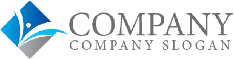 画像7: 人・L・曲線・菱形・アルファベット・グラデーション・会社ロゴ・マークデザイン1334 (7)