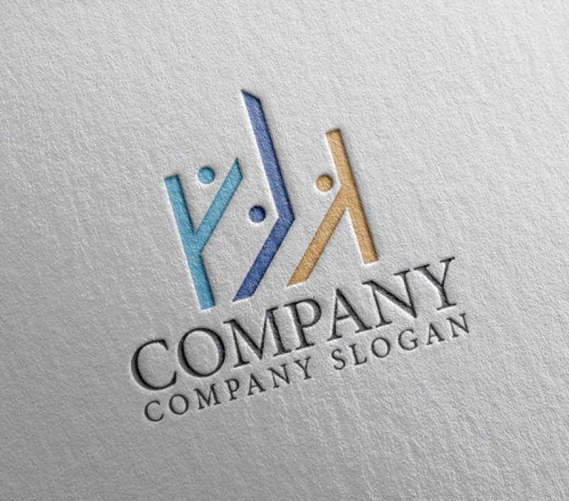 画像2: 人・集合・Y・ロゴ・マークデザイン1344 (2)