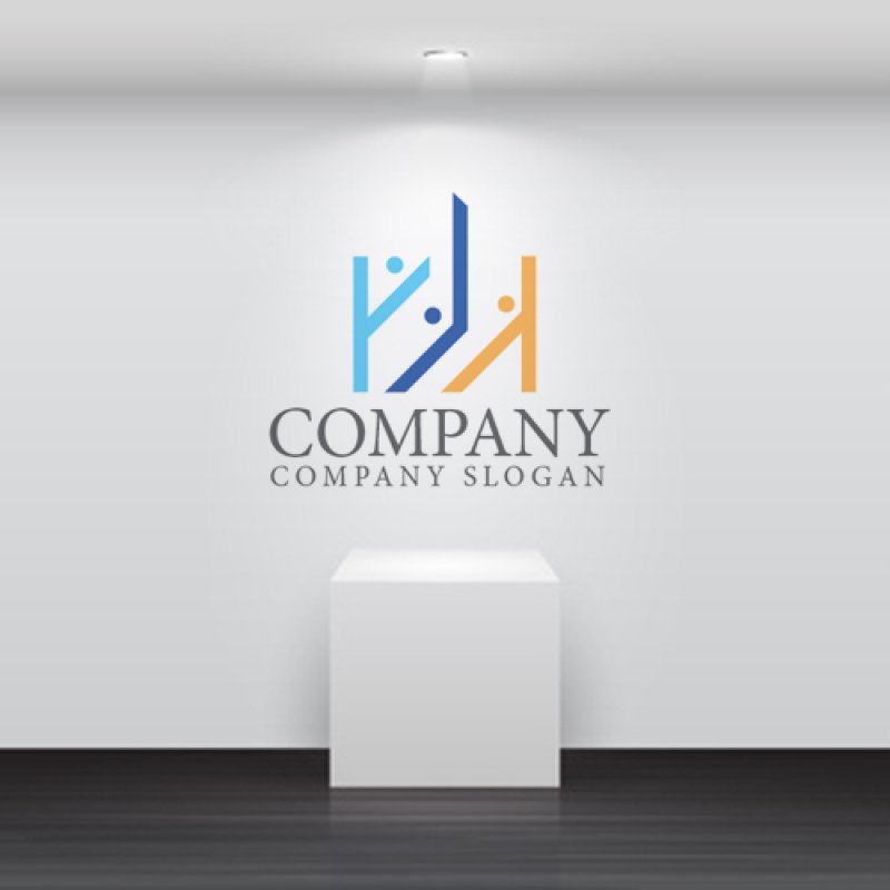 画像5: 人・集合・Y・ロゴ・マークデザイン1344 (5)