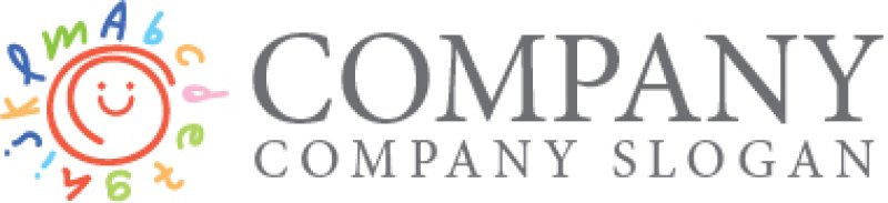 画像7: 顔・太陽・アルファベット・ロゴ・マークデザイン1350 (7)