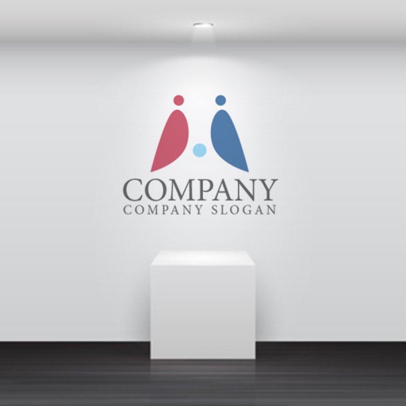 画像5: 人・翼・A・アルファベット・ロゴ・マークデザイン1358 (5)