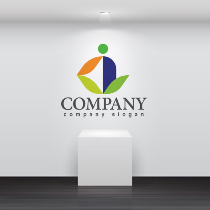 画像5: 人・D・葉・ロゴ・マークデザイン1366 (5)