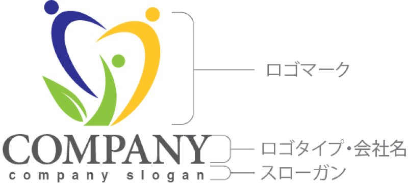 画像10: 人・親子・ハート・ロゴ・マークデザイン1370 (10)