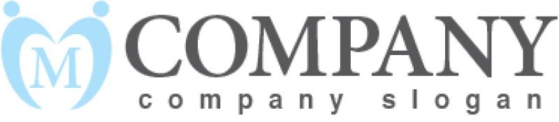 画像7: 人・ハート・H・アルファベット・ロゴ・マークデザイン1372 (7)