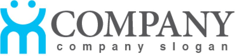 画像7: 人・顔・m・アルファベット・ロゴ・マークデザイン1376 (7)