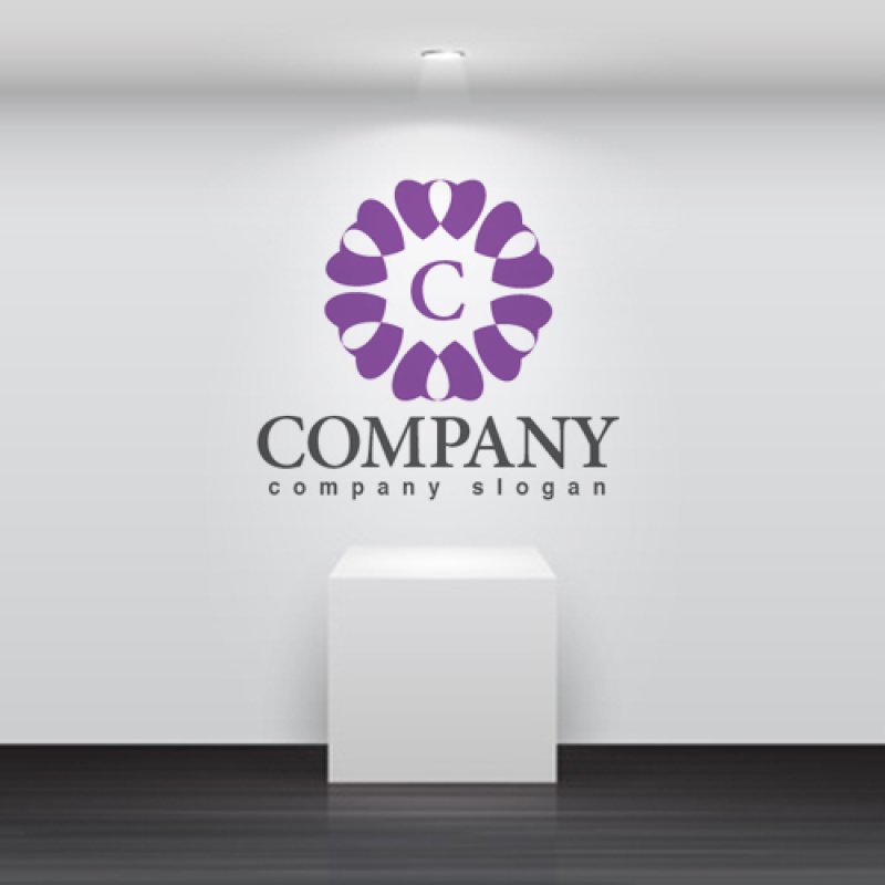 画像5: ハート・C・アルファベット・ロゴ・マークデザイン1380 (5)