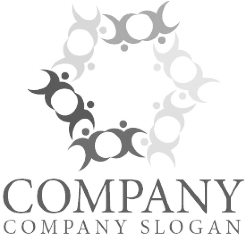 画像6: 人・輪・つながり・ロゴ・マークデザイン1381 (6)