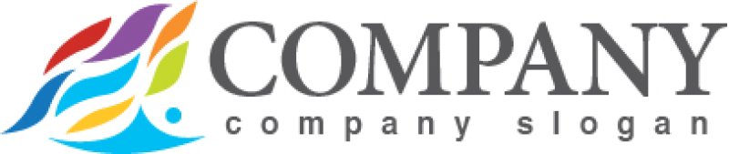 画像7: 人・炎・曲線・ロゴ・マークデザイン1398 (7)