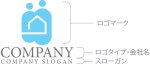 画像10: 人・家・夫婦・ロゴ・マークデザイン1409 (10)