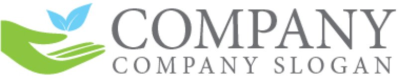 画像7: 人・葉・手・ロゴ・マークデザイン1411 (7)