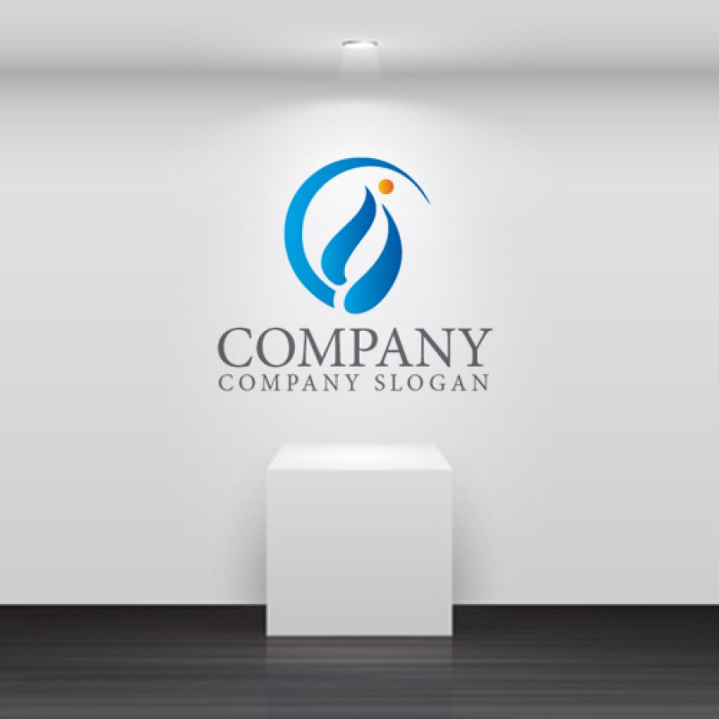 画像5: 人・輪・曲線・グラデーション・会社ロゴ・マークデザイン1427 (5)