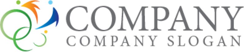 画像7: 人・曲線・輪・矢印・ロゴ・マークデザイン1430 (7)