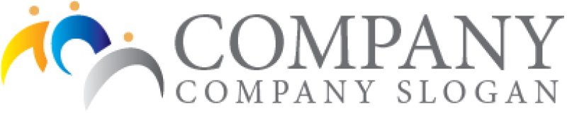 画像7: 人・グループ・曲線・ロゴ・マークデザイン1433 (7)