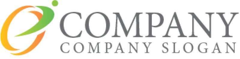 画像7: 人・曲線・輪・O・アルファベット・ロゴ・マークデザイン1445 (7)